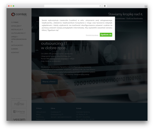 Cookie Warning (cookie-warning) free WordPress plugin - comtek.pl