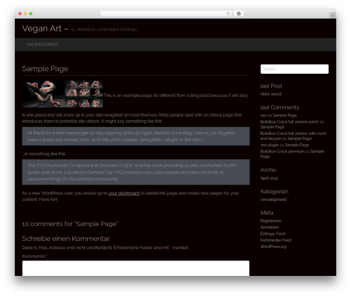 Destin Basic theme WordPress free - conceptual-art.eu