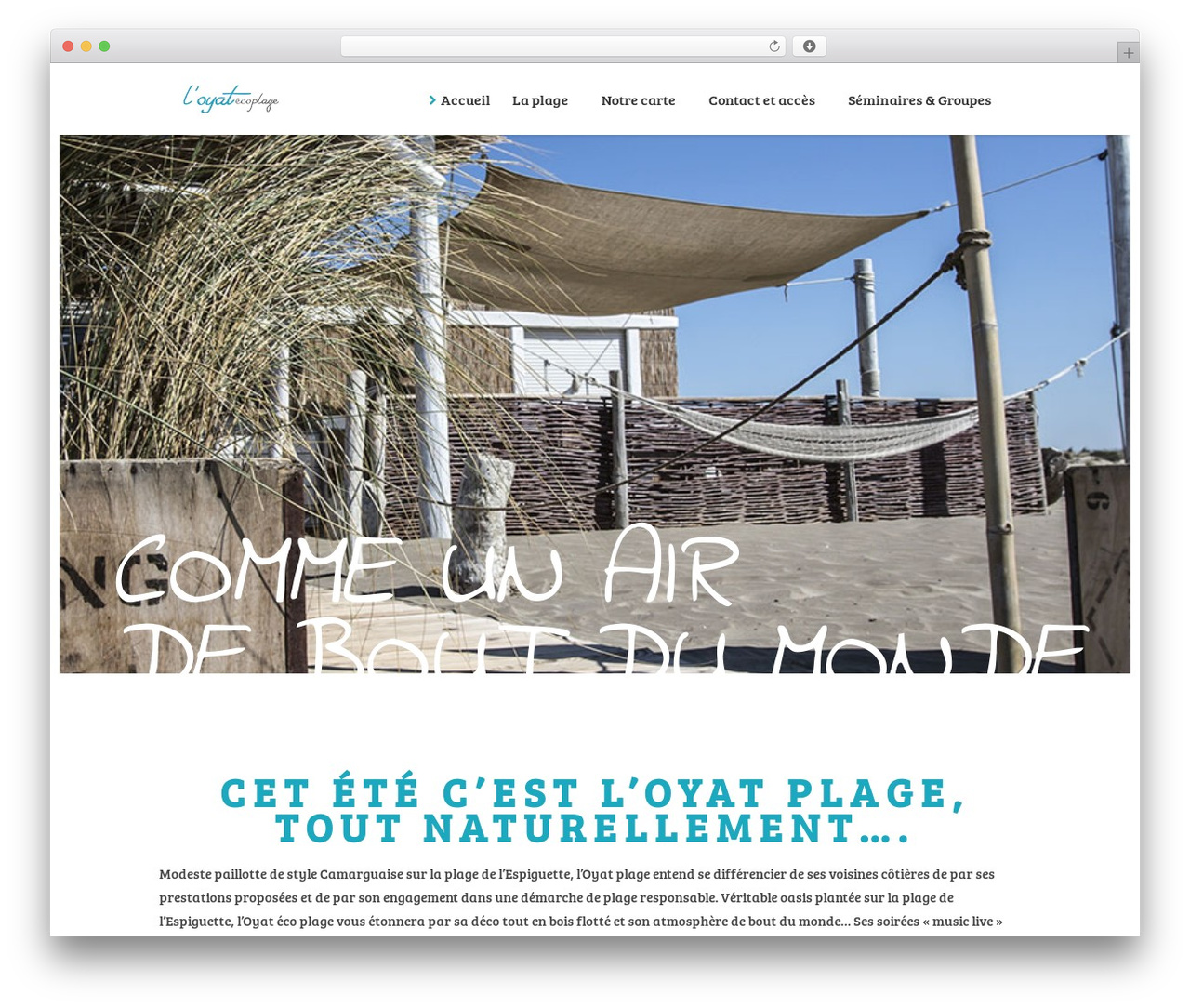 Klippe WordPress theme - oyat-plage.com Klippe WordPress theme - oyat-plage.com