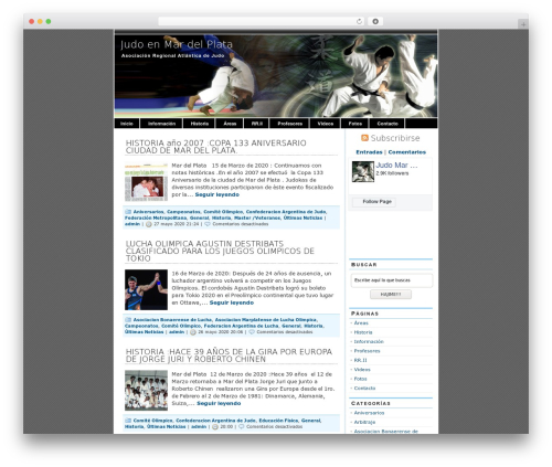 Wp prettyphoto WordPress plugin - judomardelplata.com.ar