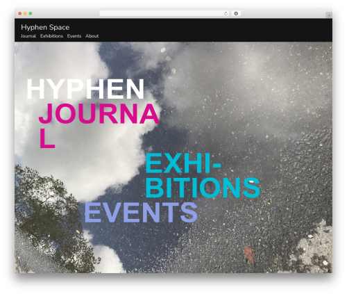 Nucleus WordPress theme - hy-phen.space