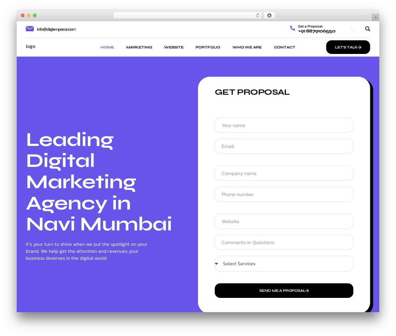 Numerique theme WordPress - digiemperor.com