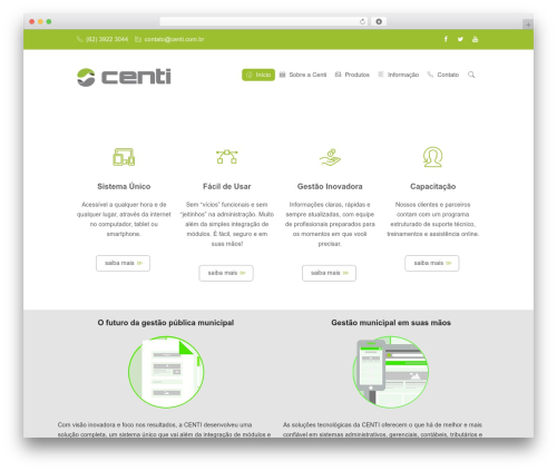 Pearl WordPress theme WordPress - centi.com.br