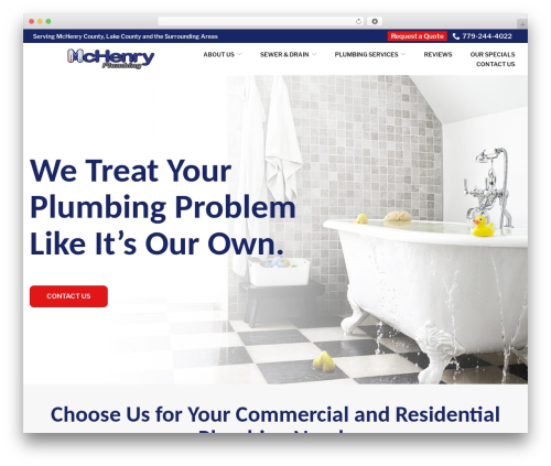 Reach Local WordPress theme - mchenryplumbing.com