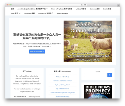 Responsive WordPress theme free download - ccog.asia