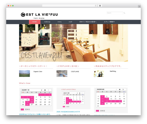 Ruby Tuesday premium WordPress theme - cestlaviefuu.c-hair.com
