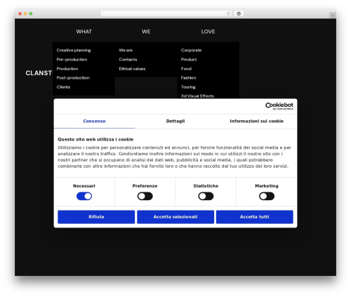 Smallweb Custom WordPress theme design - clanstudio.it