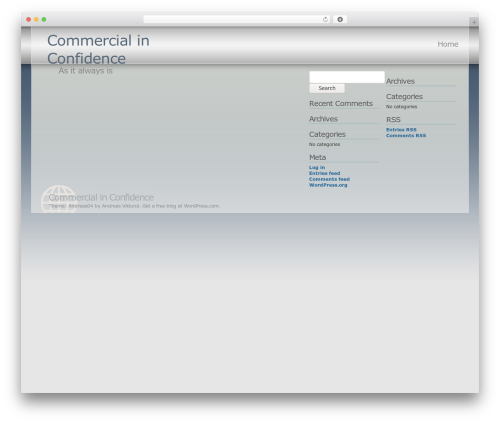Theme WordPress Andreas04 - commercialinconfidence.com