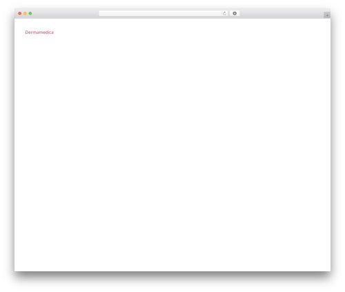 Theme WordPress GeneratePress - dermamedica.ch