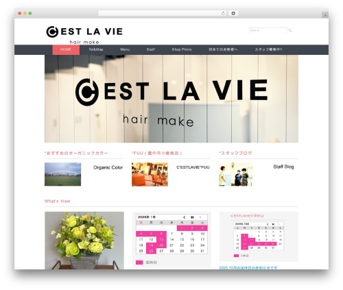 Theme WordPress Ruby Tuesday - cestlavie.c-hair.com
