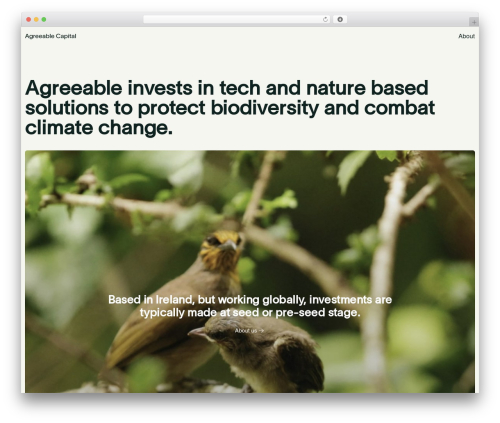 WordPress theme Agreeable - agreeable.com