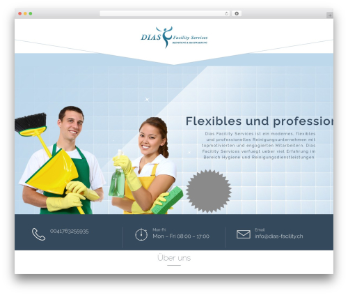 WordPress theme Cleanco - dias-facility.ch