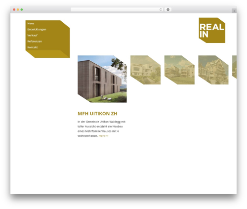 WordPress theme Divi - realin.ch