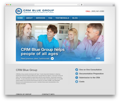 WordPress Theme Number premium WordPress theme - crmbluegroup.com