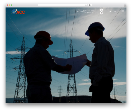 ACC theme WordPress - acc-plc.com