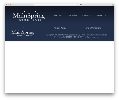 Um docs WordPress plugin - mainspringcapital.com