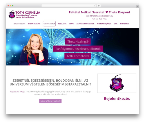 Blaszok theme WordPress - thetahealingkozpont.hu