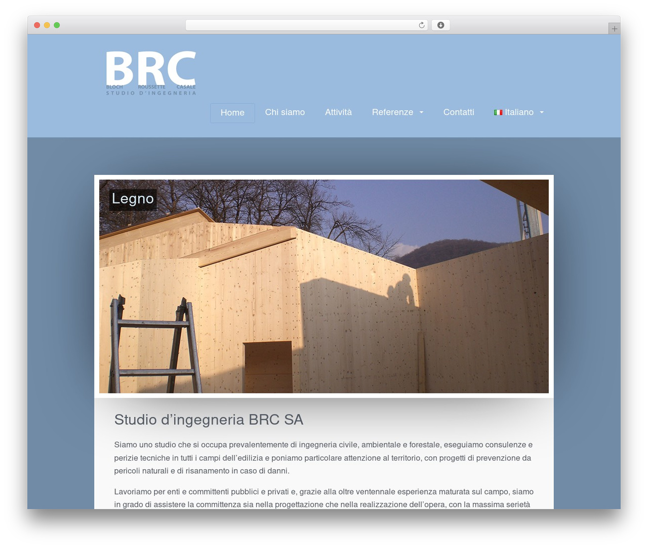 BRC SA theme WordPress - brc-sa.ch