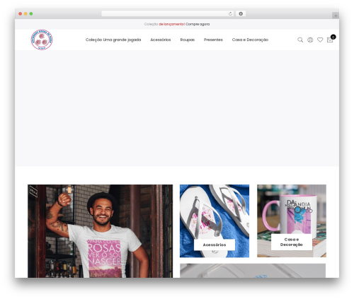 Claue top WordPress theme - lojadaroseira.com.br