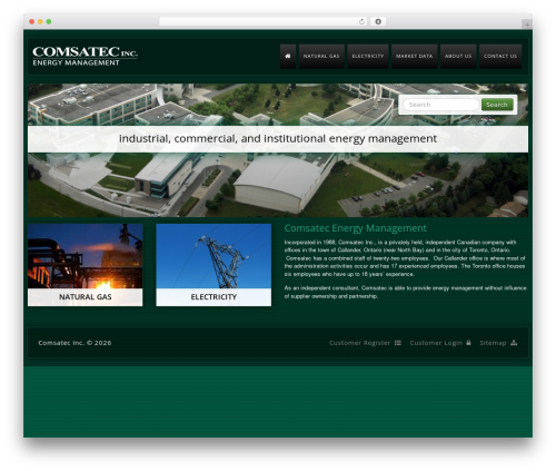 comsatec-theme theme WordPress - comsatec.com