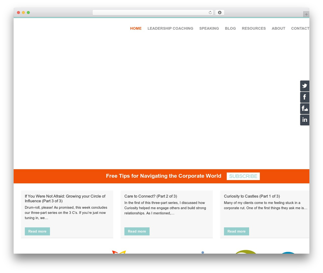 Flexform WordPress theme - corpnavigator.com