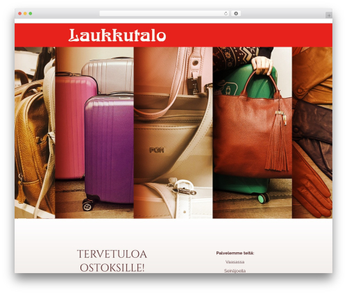 Netpoint Default Theme WordPress theme - laukkutalo.fi