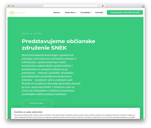 olmo premium WordPress theme - snek.sk