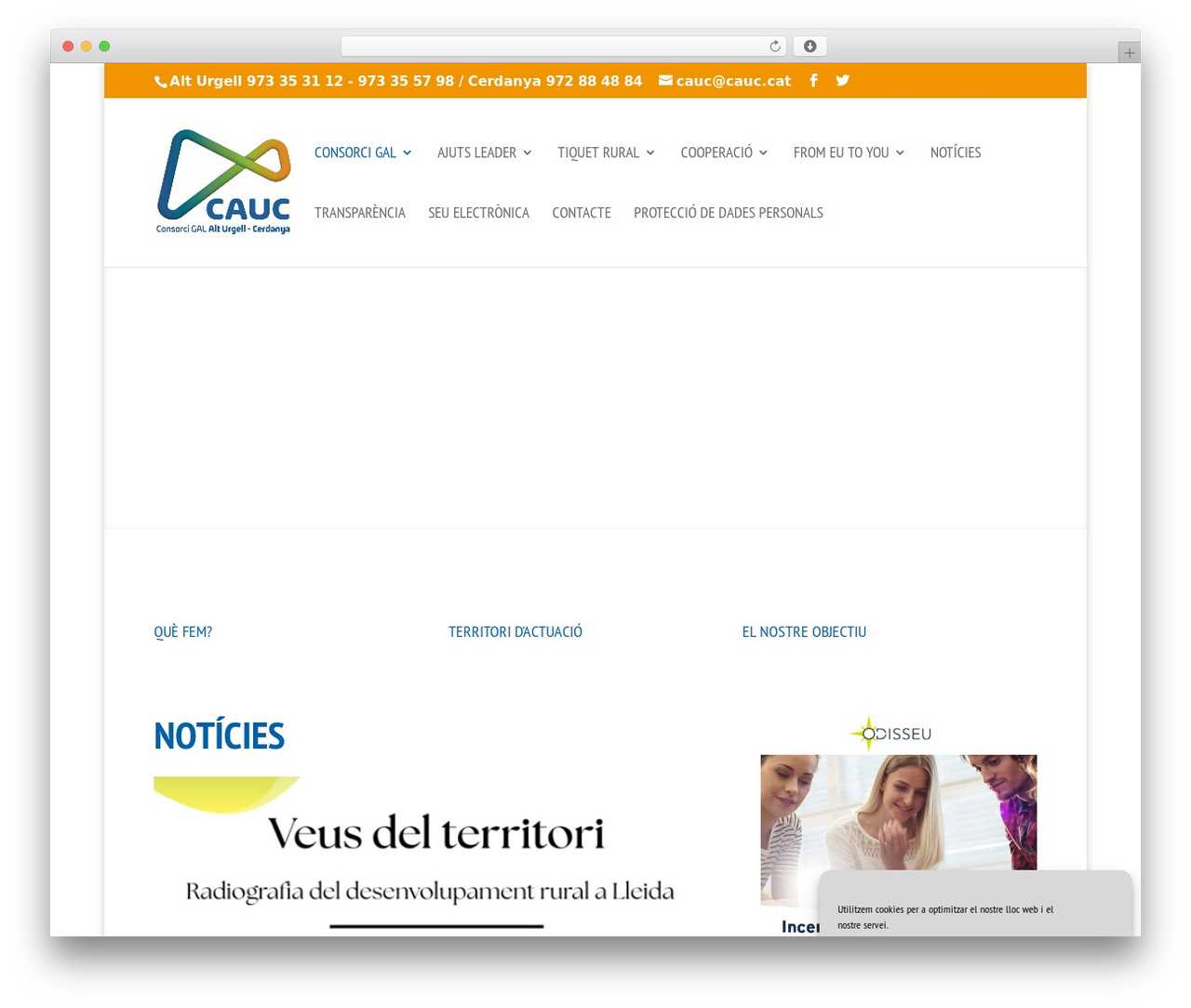 Theme WordPress CAUC - cauc.cat Theme WordPress CAUC - cauc.cat