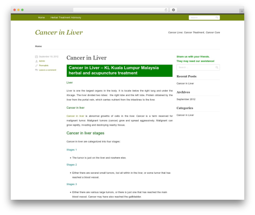 Theme WordPress Rumput Hijau - cancer-liver.herbal-treatment-advisory.com