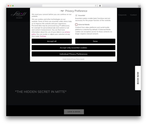 Uncode theme WordPress - lux-eleven.com
