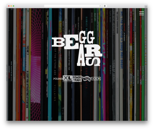 WordPress theme 45PRESS Theme - beggars.com