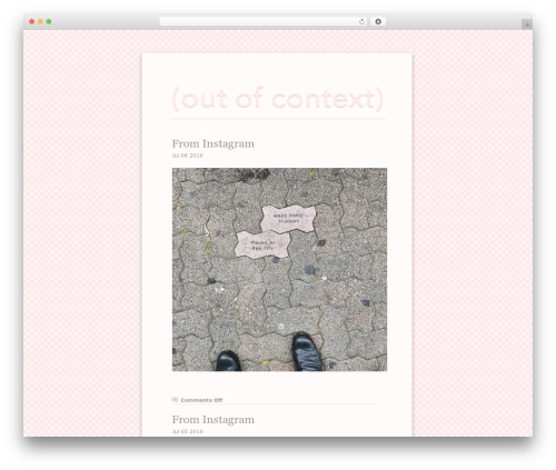 WordPress theme Clear - context.metalbat.com