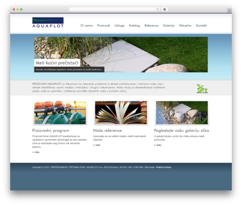 Best WordPress theme OverALL WordPress Theme - aquaflot.rs