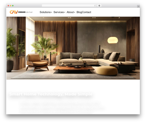 Command Audio Visual WordPress video theme - commandaudiovisual.com