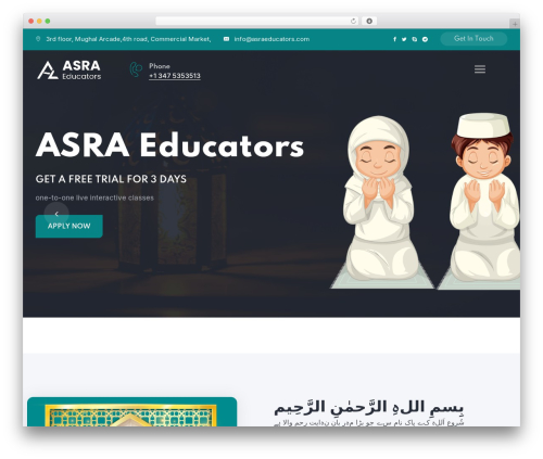 Creote addons WordPress plugin - asraeducators.com