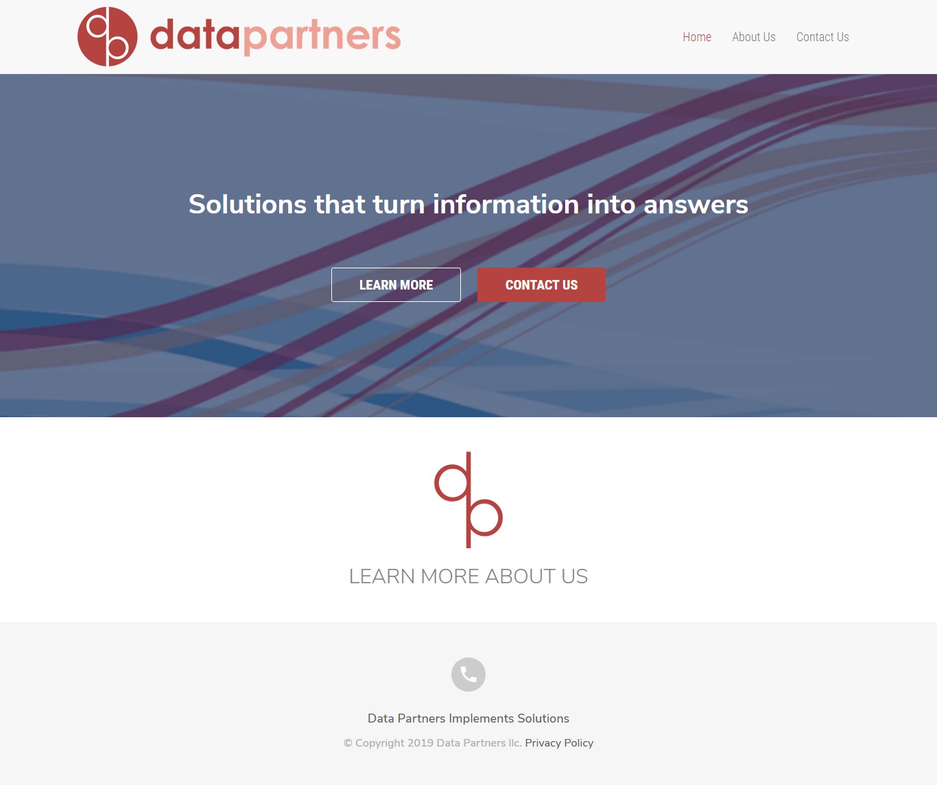 DataPartner WordPress theme by the osomweb team