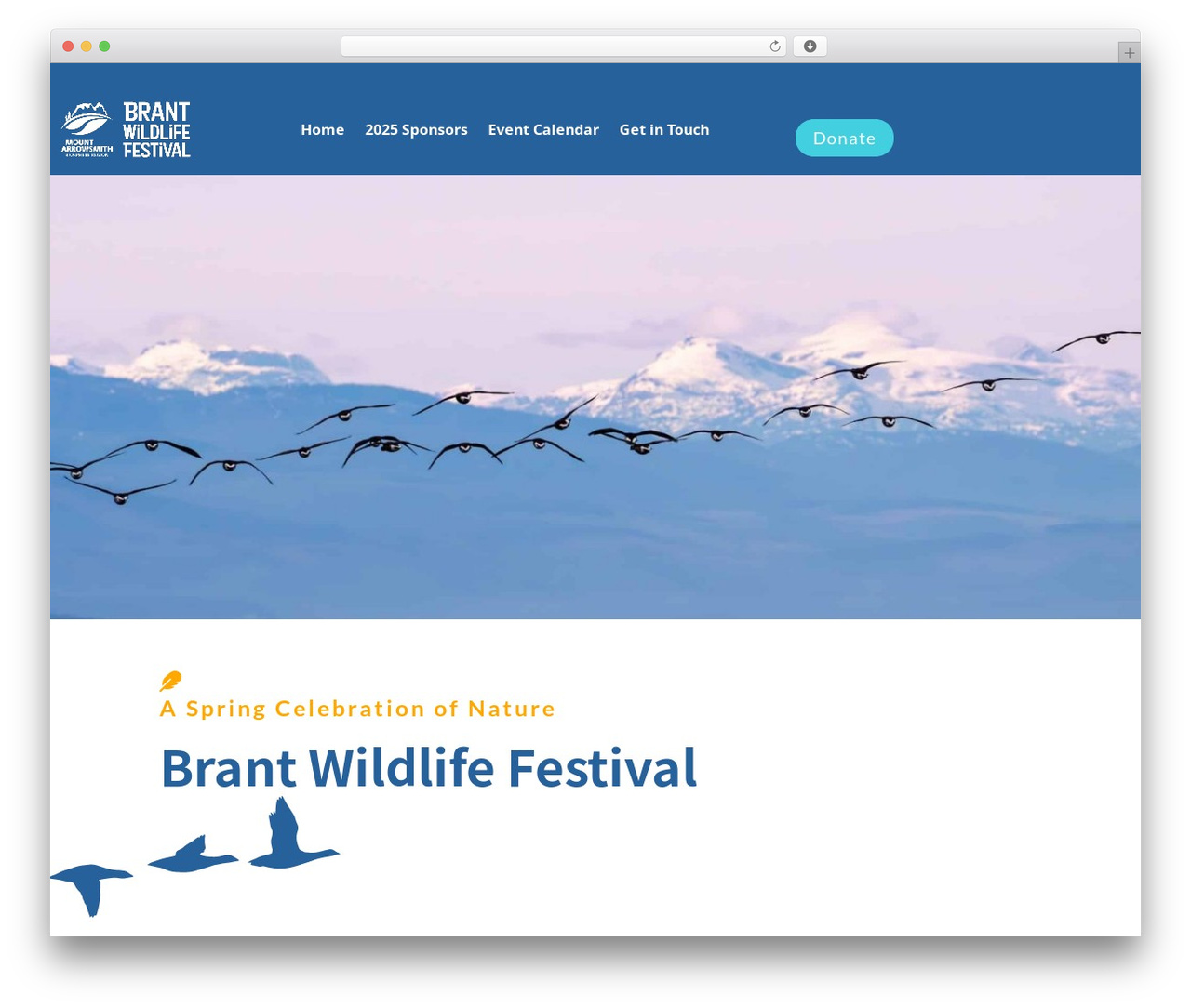 Divi theme WordPress - brantfestival.bc.ca