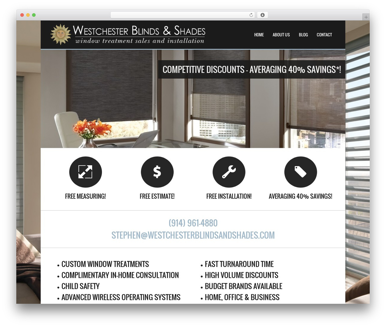 Dysania-Responsive Multi-Purpose Wordpress Theme theme WordPress - westchesterblindsandshades.com