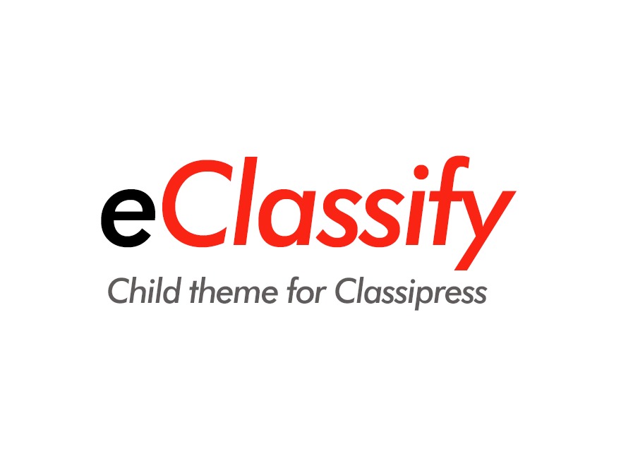 eClassify - Classipress childtheme WordPress theme eClassify - Classipress childtheme WordPress theme