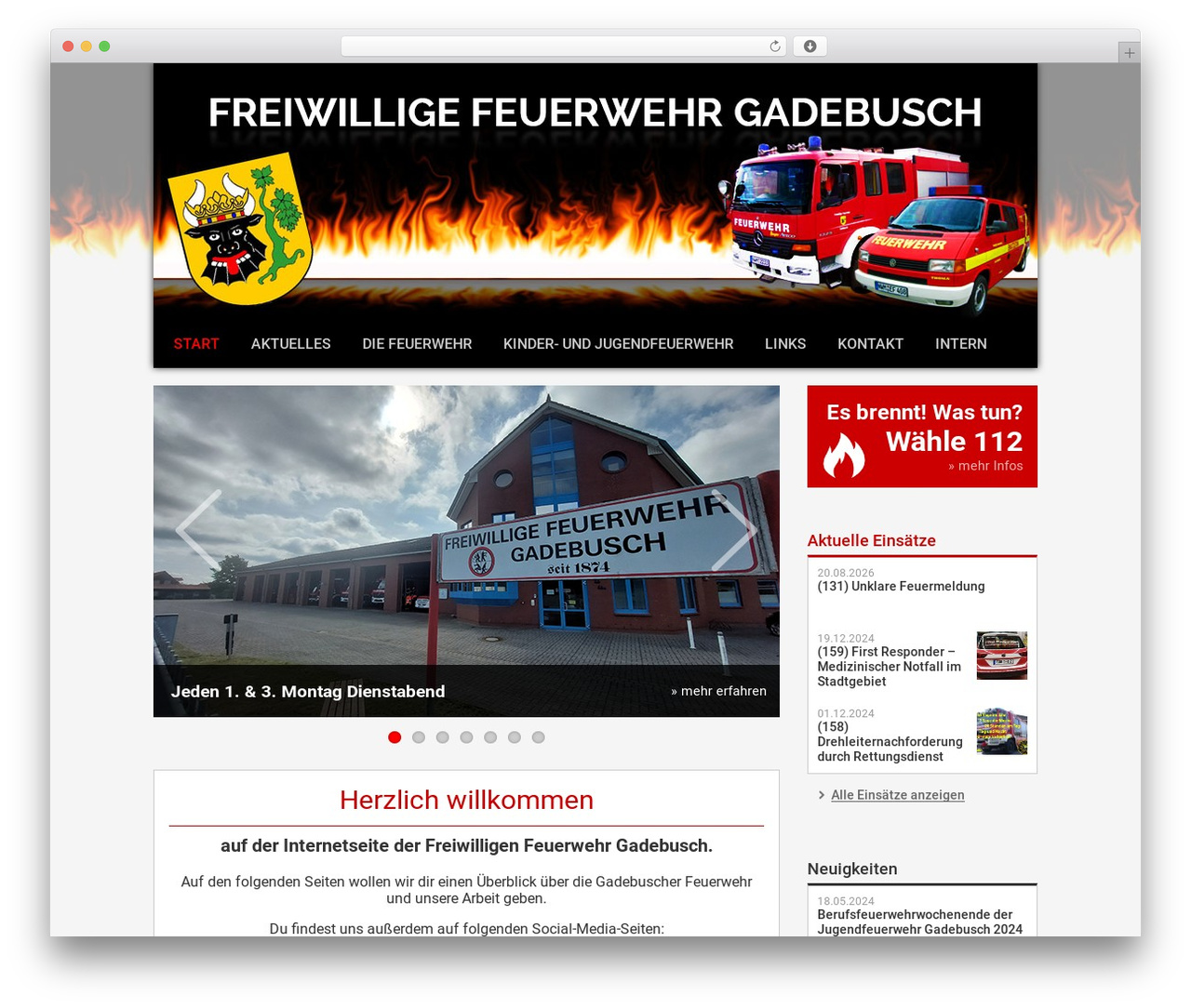FFW WordPress theme - ffw-gadebusch.de FFW WordPress theme - ffw-gadebusch.de