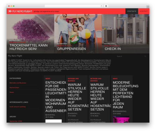 FULLBY WordPress theme - flyaeroflight.de