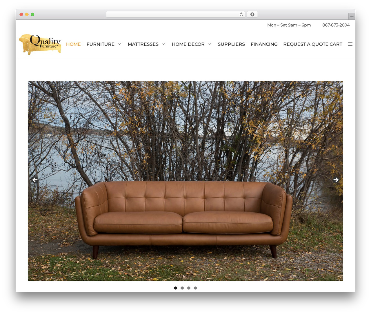 GeneratePress WordPress ecommerce theme - qualityfurniturenwt.com
