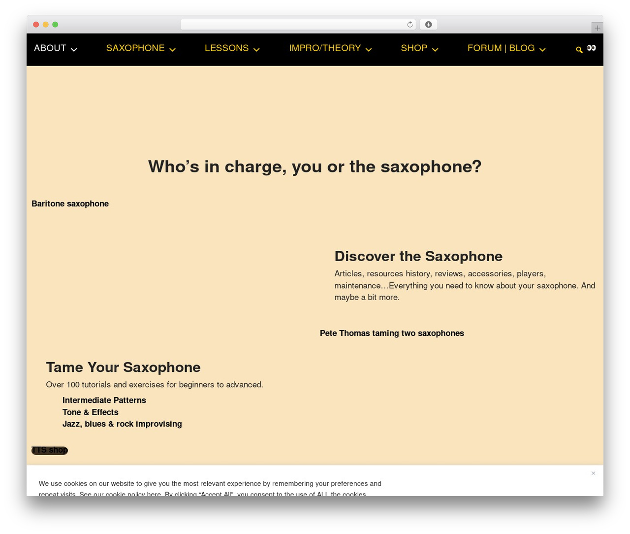 GeneratePress WordPress website theme - tamingthesaxophone.com GeneratePress WordPress website theme - tamingthesaxophone.com