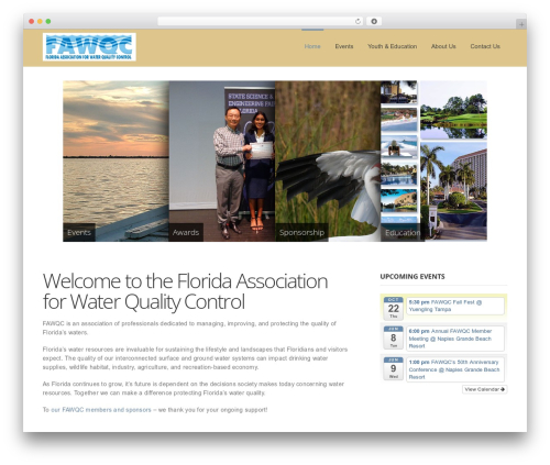 Mexin WordPress theme - fawqc.com