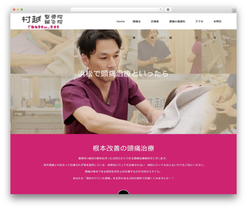 Switch WordPress theme - murakoshi-seikotsuin.com