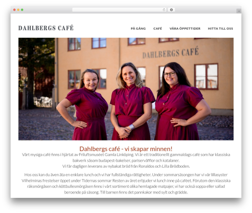 Theme WordPress Hello Elementor - dahlbergscafe.com