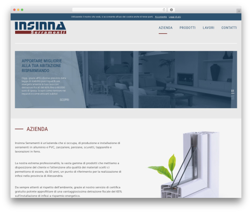 Theme WordPress StarterWP - insinnaserramenti.it