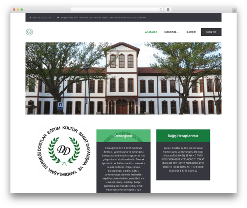 WordPress theme Alhambra - cankiridostlardernegi.org