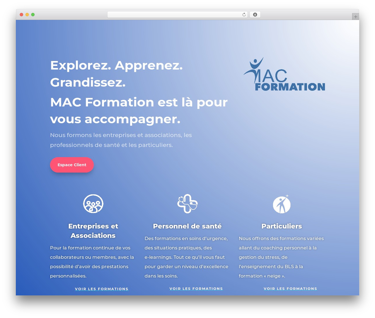WordPress theme Divi creative agency - macformation.ch WordPress theme Divi creative agency - macformation.ch