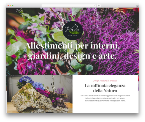 WordPress theme DPR Bruno - kadocreazioni.it